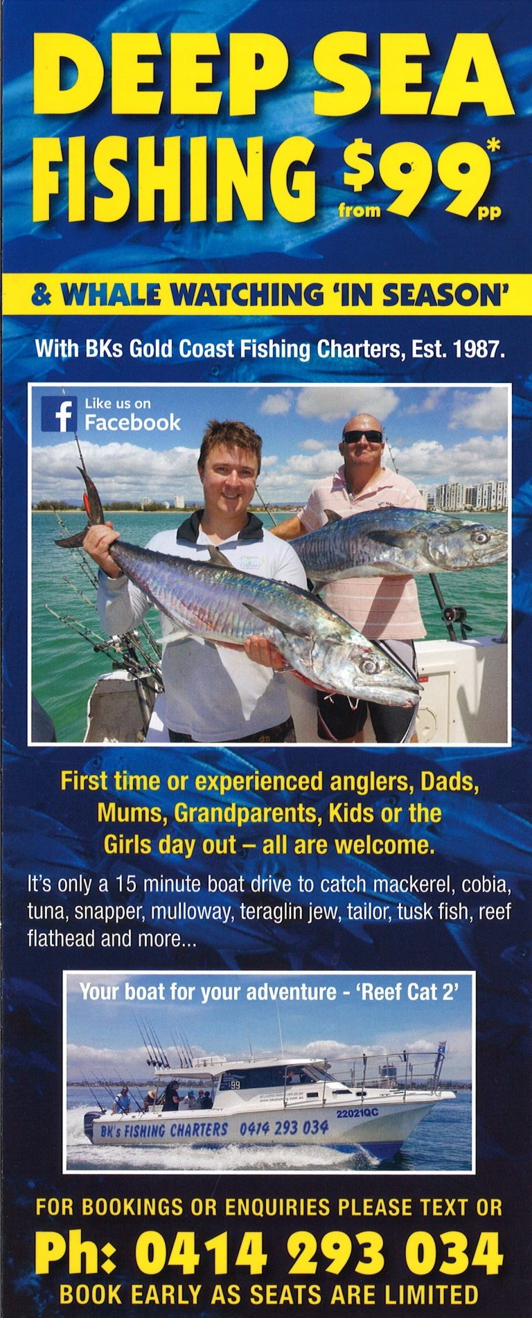 Coastal Sports Fishing | Surfers Paradise Brochure Service