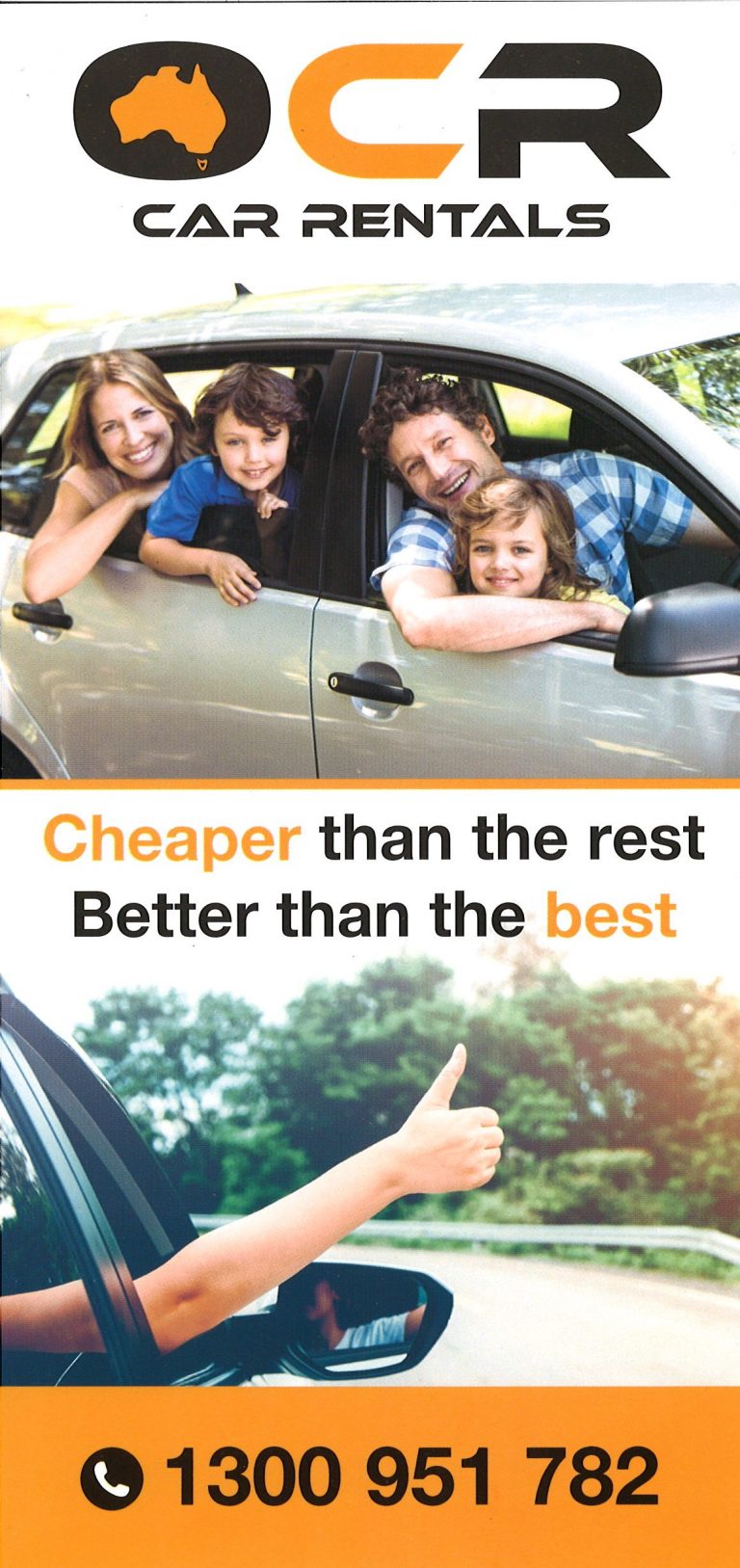 OCR Car Rentals Surfers Paradise Brochure Service