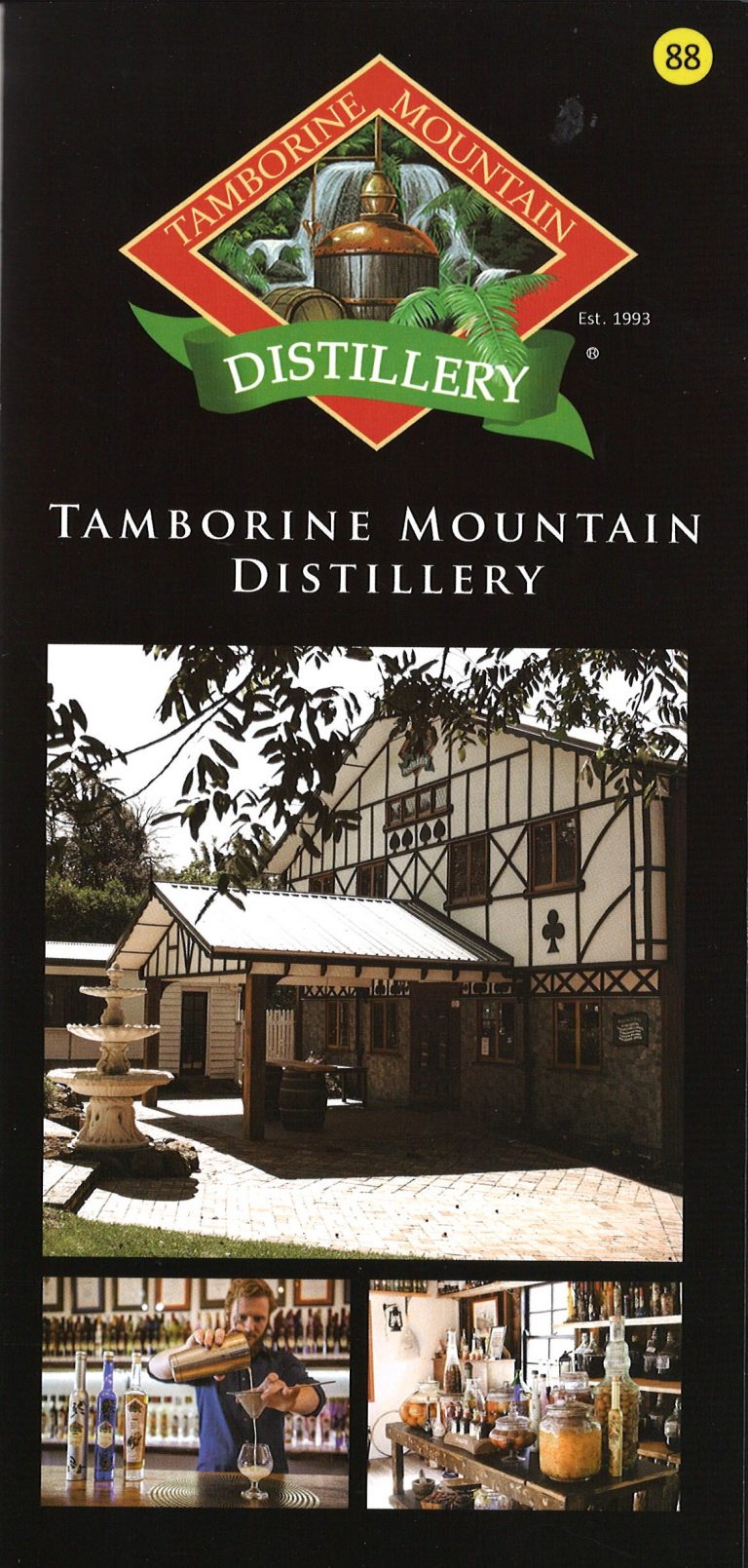 Tamborine Mountain Distillery Surfers Paradise Brochure Service