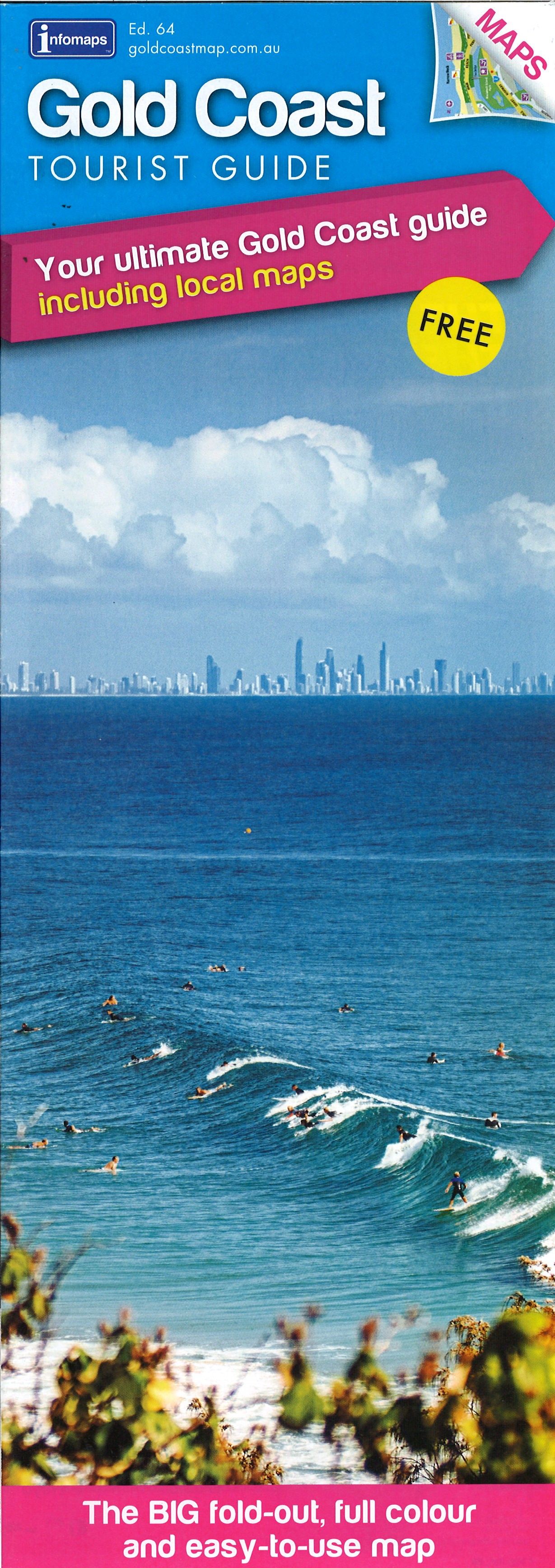 Gold Coast Tourist Guide Surfers Paradise Brochure Service