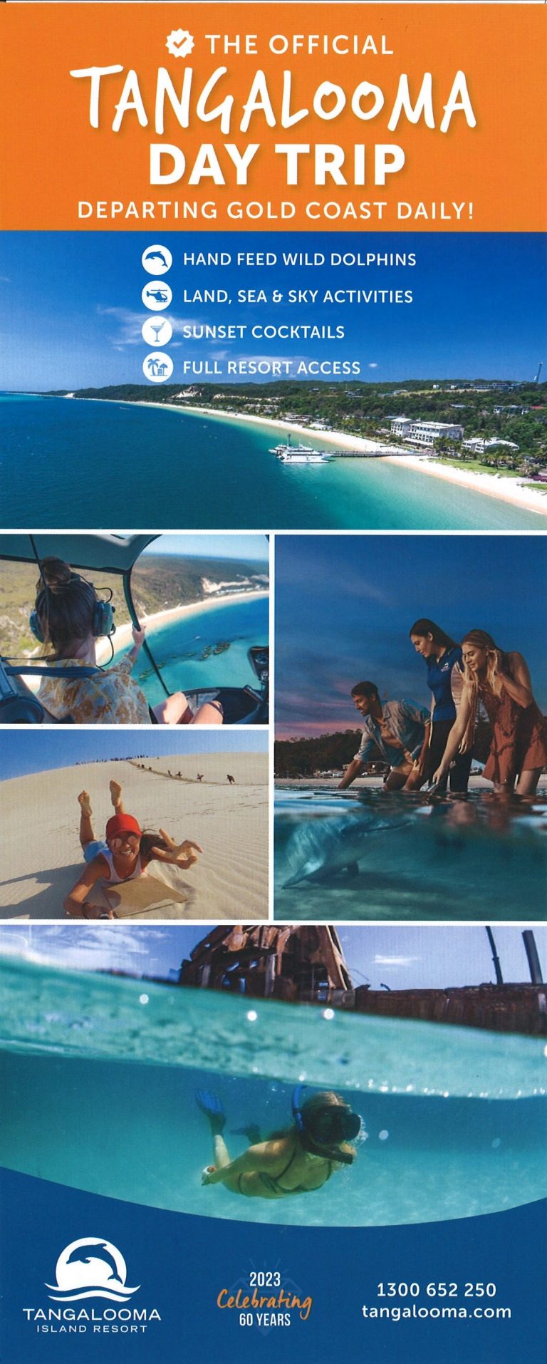 Tangalooma Island Resort Surfers Paradise Brochure Service