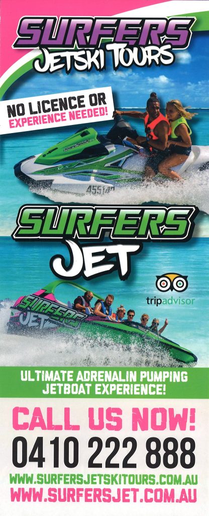 Surfers Jet Surfers Paradise Brochure Service