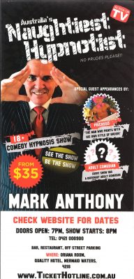 Mark Anthony Naughtiest Hypnotist