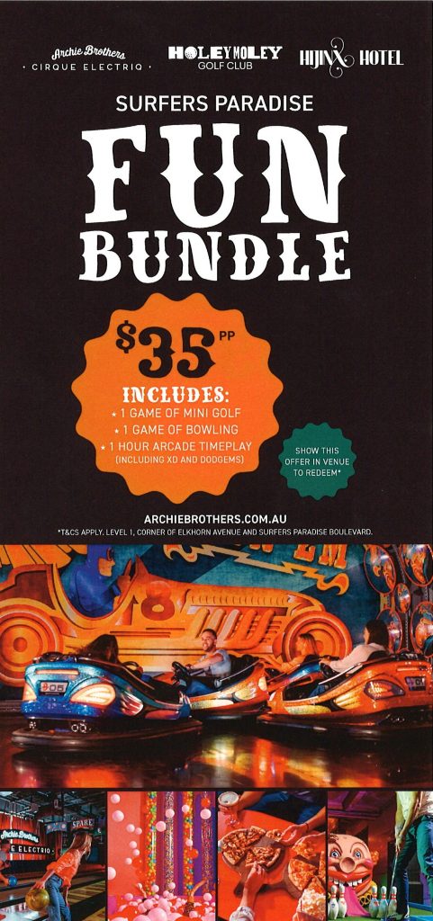 Fun Bundle Surfers Paradise Brochure Service